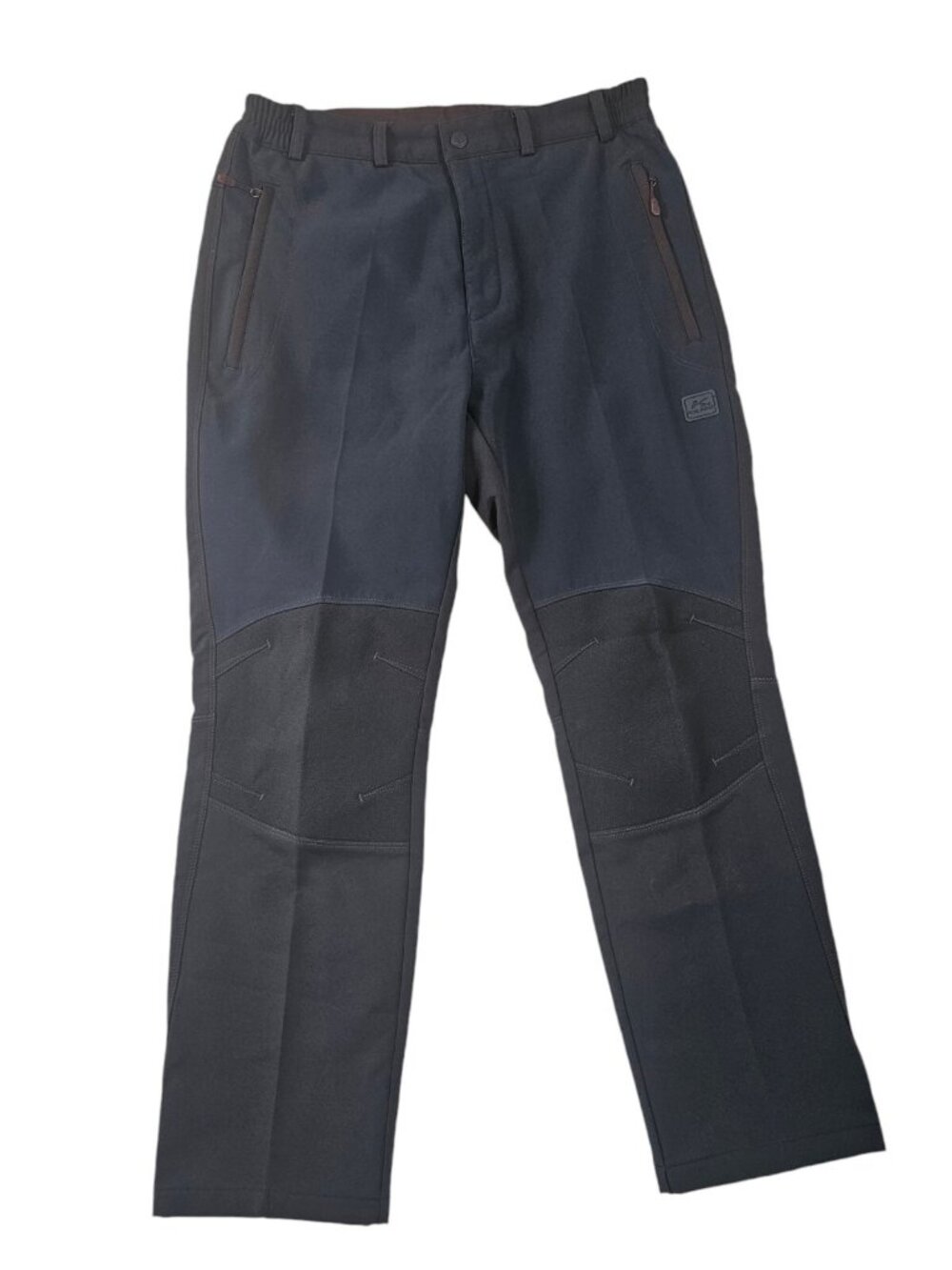 Kolping Youth Technical Outdoor Hiking Pants Size L Navy Blue Black